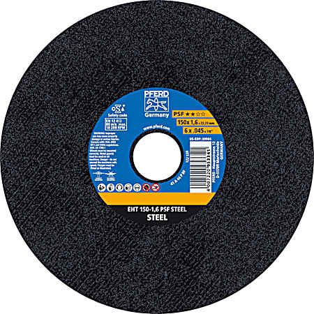 6 in Cut-Off Wheel for Steel