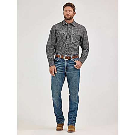 Men's Blue Stone COJO Relaxed Fit Jeans