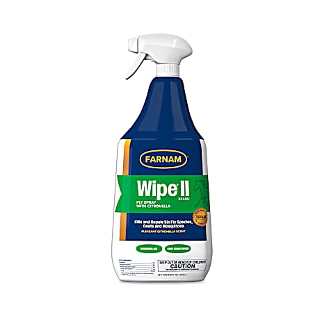 Wipe II Fly Spray with Citronella
