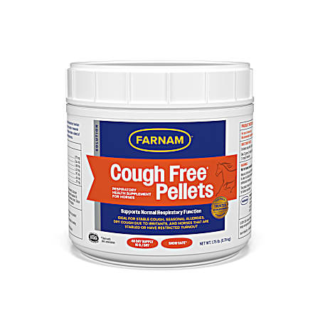 1.75 lb Cough Free Pellets for Horses