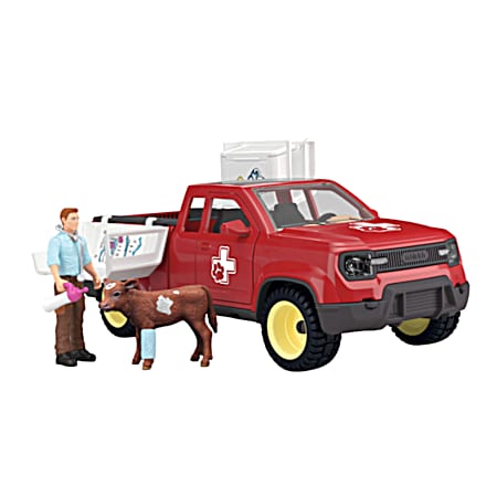 Veterinarian with vehicle