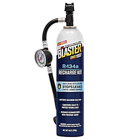18 oz. R134a with Inline Analog Gauge