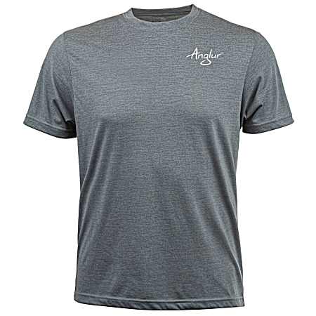 Men's Heathered Trooper Graphic Short Sleeve Shirt