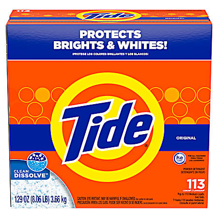 Original 129 oz. Turbo High Efficiency Powder Laundry Detergent