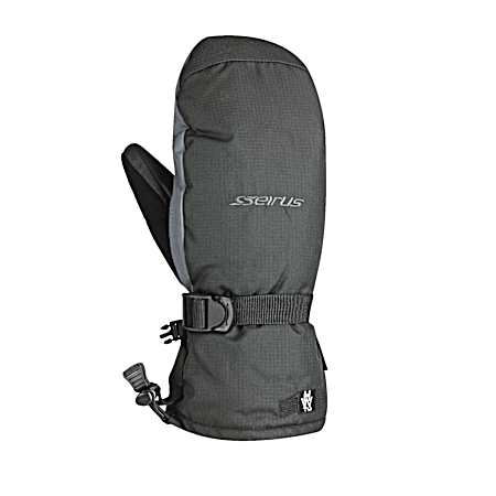 Men's Charcoal Heatwave Accel Mittens