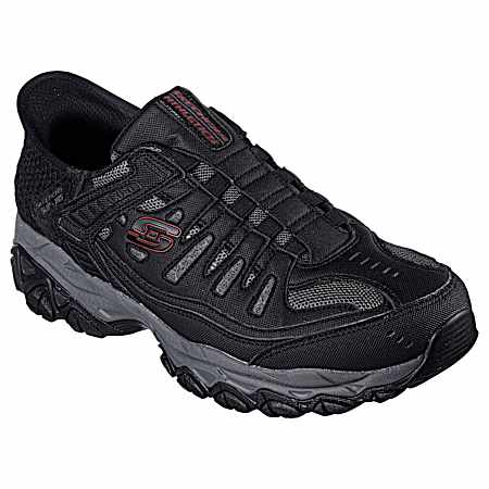 Sport Men's Black/Charcoal After Burn Ridgeburn Slip-In's