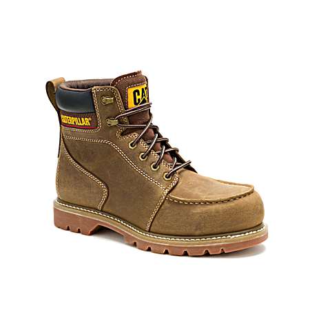 Men's Dark Wheat Second Shift Grader Steel Toe Boots