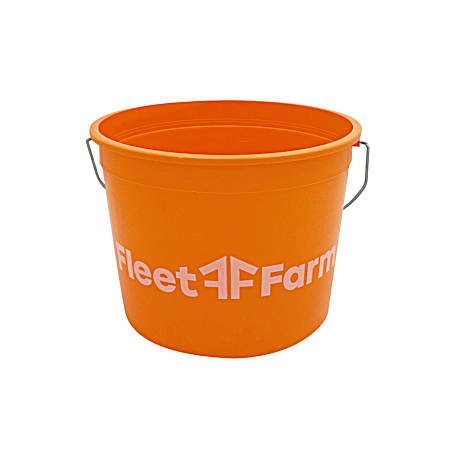 5 qt Orange Pail