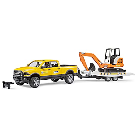 Ram 1/16 Rental Service with Mini Excavator