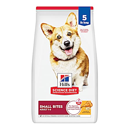 Science Diet Adult 1-6 Small Bites Chicken & Barley Dry Dog Food