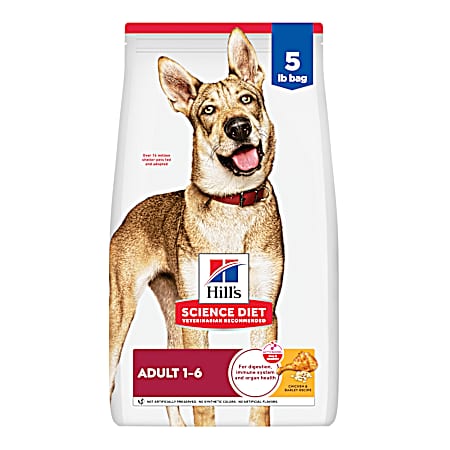Science Diet Adult 1-6 Chicken & Barley Dry Dog Food, 35 lbs