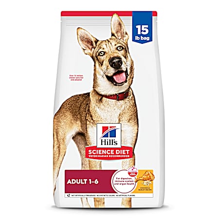 Science Diet Adult 1-6 Chicken & Barley Dry Dog Food
