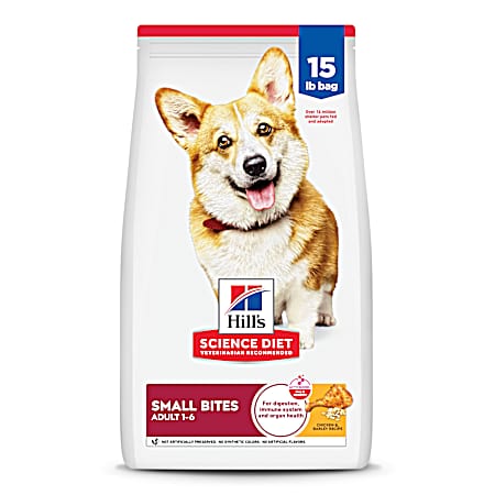 Science Diet Adult 1-6 Small Bites Chicken & Barley Dry Dog Food