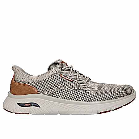 USA Men's Taupe Arch Fit Crosser Ruger Shoes