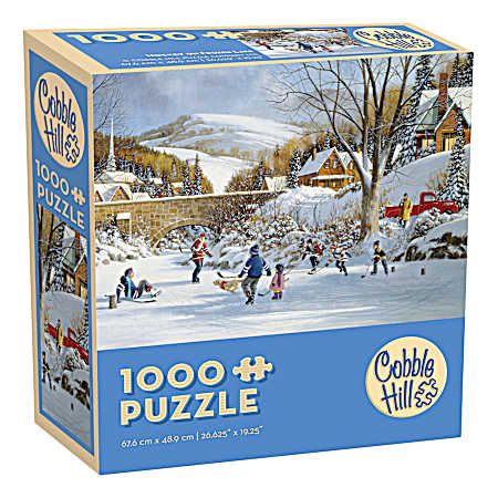 1,000 pc Snow Jigsaw Puzzle - Assorted