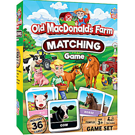 Old MacDonalds Farm Matching Game