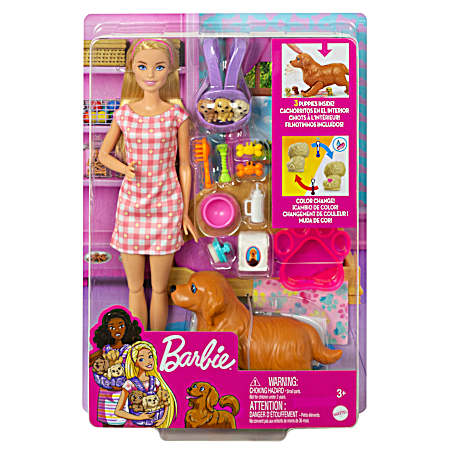 Doll Newborn Pups Playset