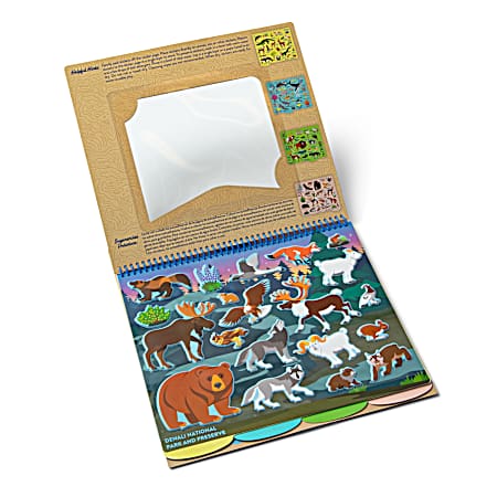 Multi-Park Restickable Stickers