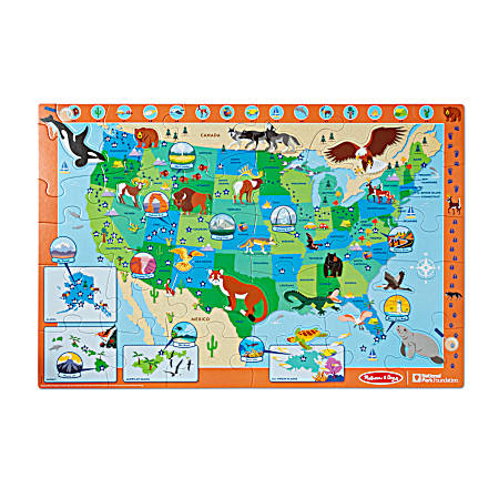 Multi-Park Park Map Floor Puzzle