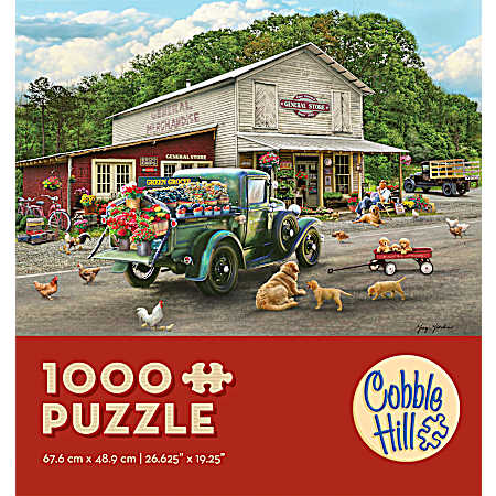 1,000 pc Small Towns Jigsaw Puzzle - Assorted