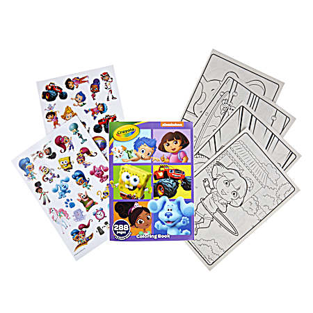 288 Pg. Coloring Book Big Book Nick Jr.
