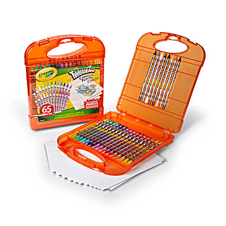 Twistable Colored Pencils & Paper