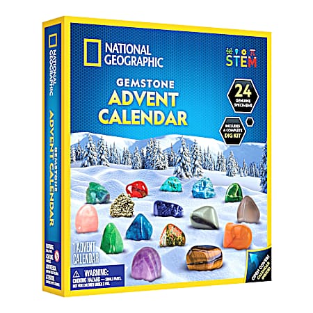 Rock Mineral & Fossil Advent Calendar