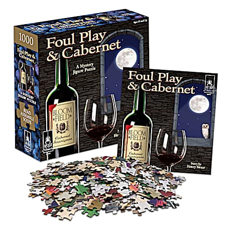 Foul Play And Cabernet-Classic Mystery Jigsaw Puzzle