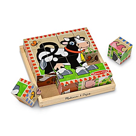 8-piece Farm Chunky Puzzle