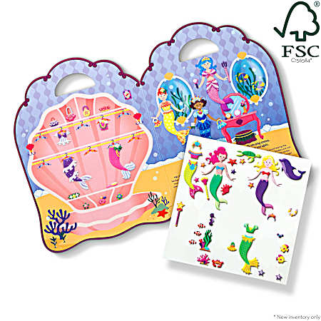 Puffy Sticker Mermaid Play Set