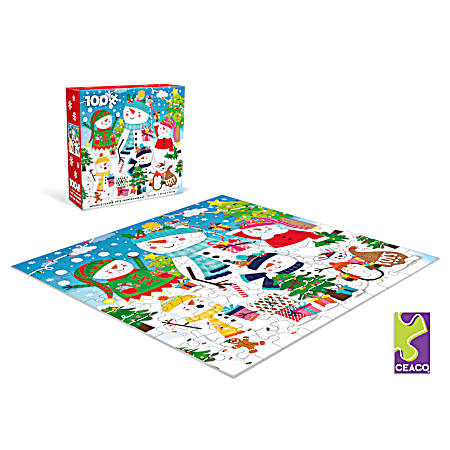 Holiday 100 pc Jigsaw Puzzle - Assorted