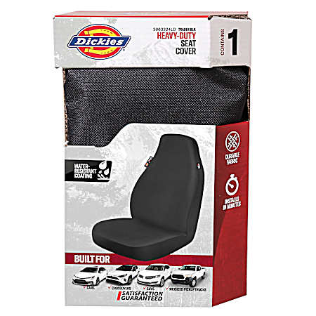 1 Pc. Trader Front Seat Cover - Black