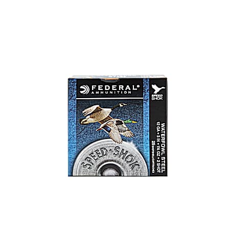 12 Gauge Speed-Shok 3'' 2 Shot Waterfowl Shotshells - 25 Rounds