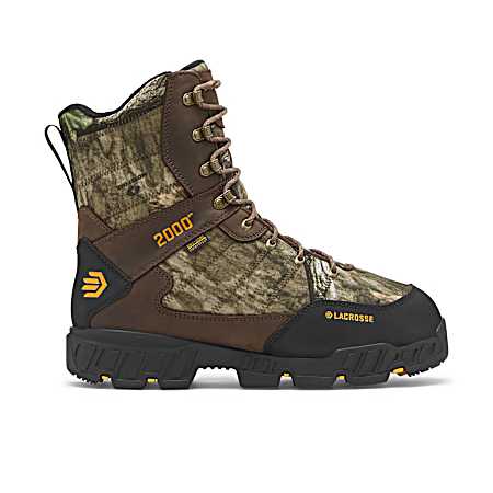 Men's Mossy Oak Country Break-Up Cold Snap II 19 in. Hunting Boots