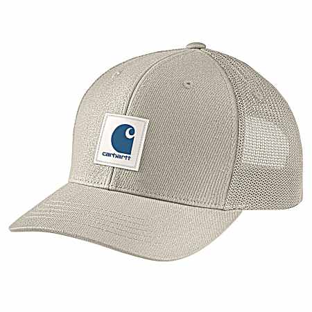 Men's Rugged Flex Twill Mesh Back Logo Patch Cap
