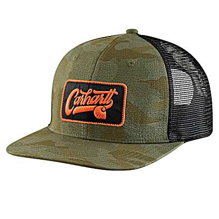 Men's Ripstop Mesh Camo Cap
