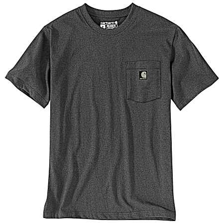 Men's Black Irvine Camo Short Sleeve Shirt