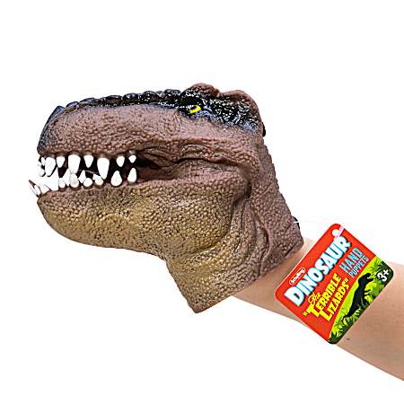 Dinosaur Hand Puppet - Assorted