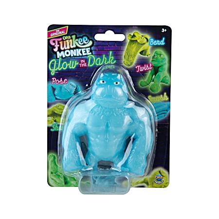 Funkee Monkee Glow in the Dark Squishy Toy - Assorted