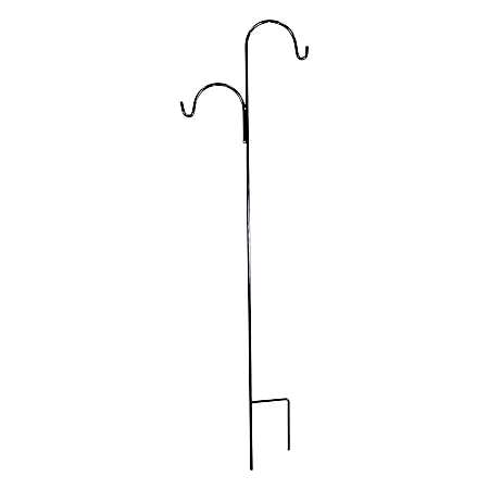90 in. 5/8 in. Heavy Duty Tall Offset Shepherd Hook