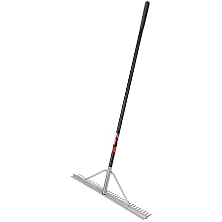 Tru Pro 36 in Head Aluminum Landscape Rake