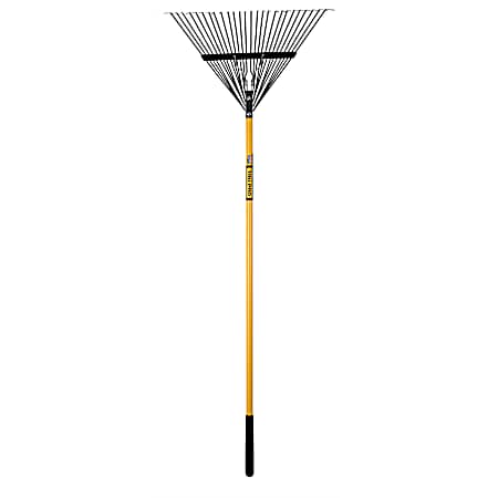 Tru Pru 26 in Head Steel Leaf Rake