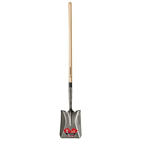 Tru Pro 14 Gauge Square-Point Shovel Turned Steps