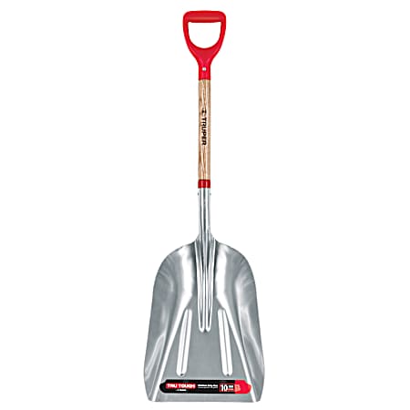 Tru Tough #12 Aluminum Scoop with Poly D-Handle