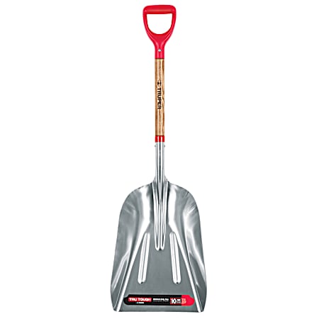 Tru Tough #14 Aluminum Scoop with Poly D-Handle