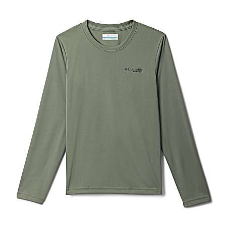 Boys' Terminal Tackle Fish Flag Long Sleeve Shirt