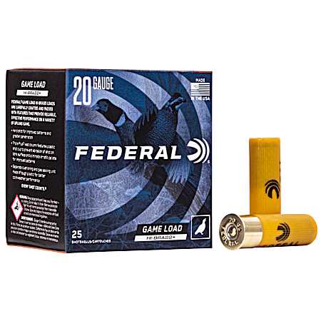 20 Gauge Game-Shok Hi-Brass Load 2-3/4