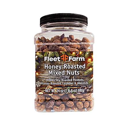 24 oz Honey Roasted Mix Nuts