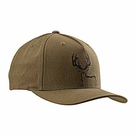 Men's Olive Canvas Buck Cap