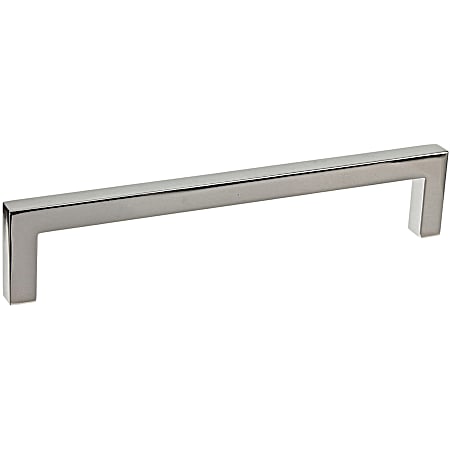 6-5/16 in Polished Nickel Contemporary Metal Pull